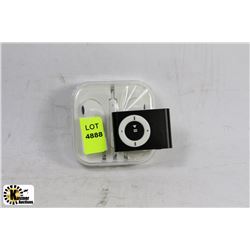 NEW BELT CLIP MP3 PLAYER W/ NEW EARBUD HEADPHONES