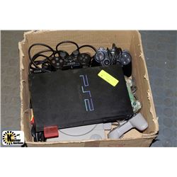PLAYSTATION 1 & PLAYSTATION 2 GAMING CONSOLES WITH