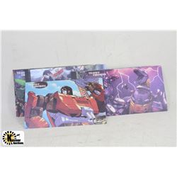 12 LTD EDITION TRANSFORMER POST CARDS