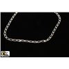 Image 1 : STERLING .925 SILVER SPECIAL LINK NECKLACE 16"