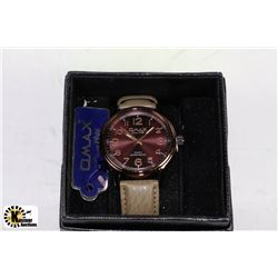 NEW MENS OMAX WRISTWATCH -COMES W/ 1 YEAR WARRANTY
