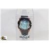 Image 1 : NEW MENS OMAX WRISTWATCH -COMES W/ 1 YEAR WARRANTY
