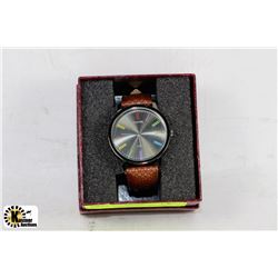 FEIFAN MANS WATCH BROWN STRAP