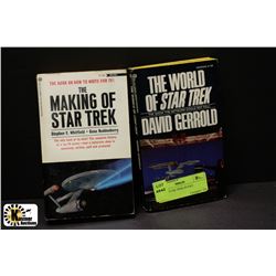 PAIR OF STAR TREK BOOKS