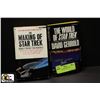 Image 1 : PAIR OF STAR TREK BOOKS