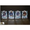 Image 1 : UPPERDECK LIMITED ROOKIE CARDS X4