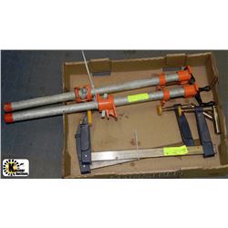 2 SETS OF CLAMPS