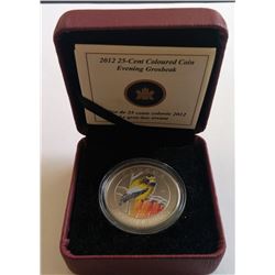 2012 COLORIZED 25 CENT COIN FROM RCM