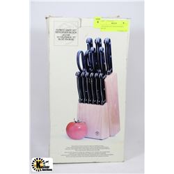 13PC KNIFE SET WITH WOODEN BLOCK