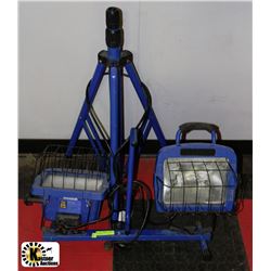 POWERFIST DOUBLE HEAD WORKLIGHT