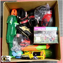 LARGE BOX OF OUTDOOR FUN - INCL.