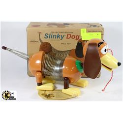 ORIGINAL COLLECTORS EDITION SLINKY DOG WITH BOX