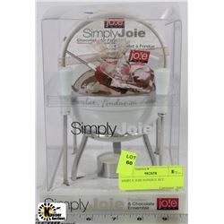SIMPLY JOIE FONDUE SET