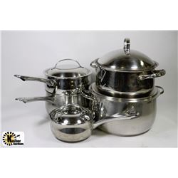9-PC POT SET W/LIDS