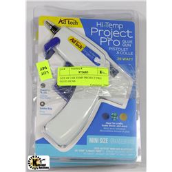 LOT OF 2 HI TEMP PROJECT PRO GLUE GUNS