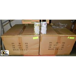 LOT OF 192  ASSORTED NEW IN BOX CANDLE TINS ONLY