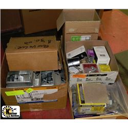 3 BOXES OF ASSORTED HARDWARE