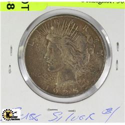 US 1925 SILVER PEACE DOLLAR