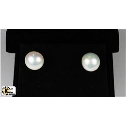 WHITE PEARL .925 SILVER EARRINGS