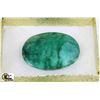 Image 1 : 11) NATURAL GREEN EMERALD 167.90CT WITH ID REPORT
