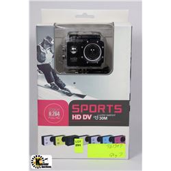 SPORTS HDDV WATER RESISTANT CAMERA/VIDEO