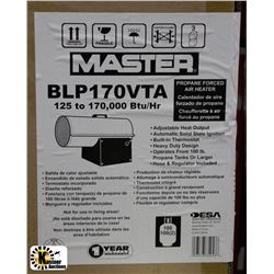 170K BTU PROPANE SPACE HEATER