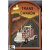 Image 1 : TRANS CANADA 3D WOODEN SEMI TRUCK PICTURE
