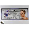 Image 1 : CONNOR MCDAVID 3" X 8" UPPERDECK COLLECTOR PLATEX2