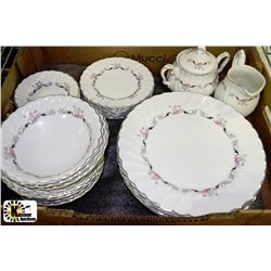 ESTATE BOX OF MYOTT DINNERWARE - MADE IN ENGLAND