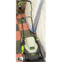 LAWNMASTER 2-IN-1 ELECTRIC LAWNMOWER 18"