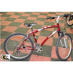 RALEIGH 21 SPEED FRONT SUSPENSION MOUNTAIN BIKE