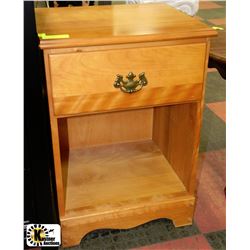 MAPLE TELEPHONE DESK 19"X16"X26"H