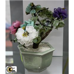 ART GLASS BONZAI TREE