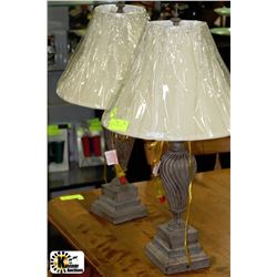 PAIR OF TABLE LAMPS WITH SHADES