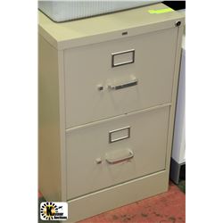 2 DOOR FILING CABINET 18"X26"X29"H