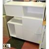 Image 1 : WHITE OFFICE CABINET 41"X13"X31"H