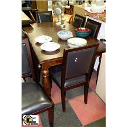 DINING TABLE W/ 7 CHAIRS