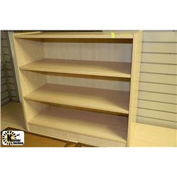BOOKCASE 3 SHELF BIRCH 31.5"X14"X29.5" TALL