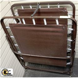 METAL FOLDING PORTABLE COT