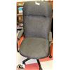 Image 1 : DESK CHAIR GREY FABRIC