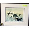 Image 1 : LEWIS C. SPAULDING NUMBERED WHALE PRINT