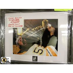 JOHNNY BOYCHUK GUARANTEED AUTHENTIC AUTOGRAPH
