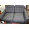 Image 1 : GREY FABRIC LOVE SEAT