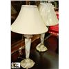 Image 1 : PAIR OF DESIGNER LAMPS WITH SHADES