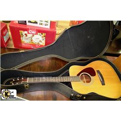YAMAHA FG-160 ACOUSTIC GUITAR WITH CASE
