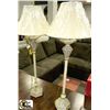 Image 1 : PAIR OF BUFFET LAMPS WITH SHADES