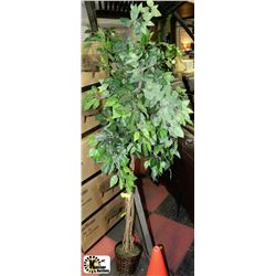 ARTIFICIAL FIG TREE SPIRAL TRUNK 6FT