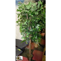 ARTIFICIAL FIG TREE SPIRAL TRUNK 6FT