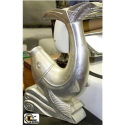 SILVER LEAF FISH HOME DECOR