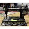 Image 1 : ANTIQUE CAST IRON SEWING MACHINE "NEW NATIONAL"